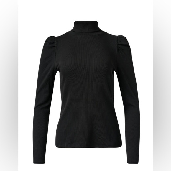 Veronica Beard Black Cedar Turtleneck Size M - Picture 2 of 11
